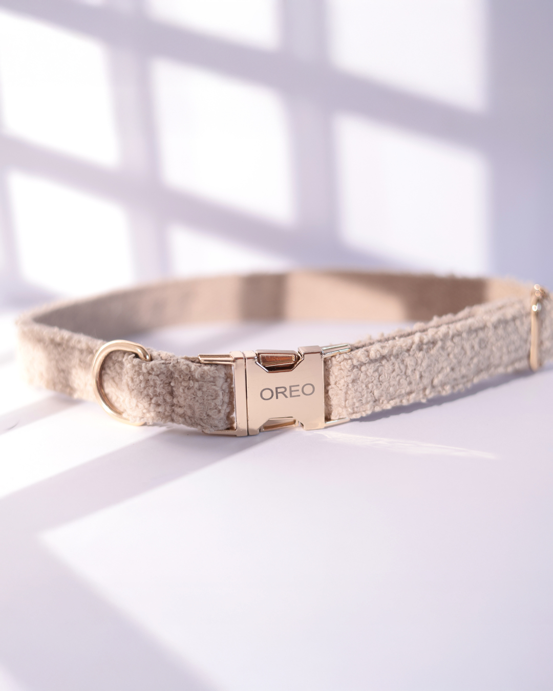 Personalisiertes Halsband | Teddy Bouclé