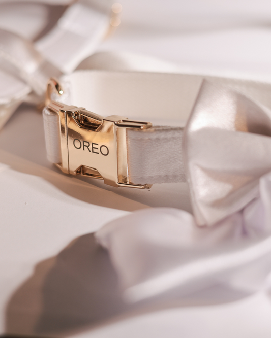 Silk Love | Halsband Set mit Gravur - WEDDING EDITION