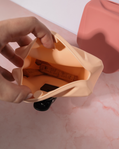 Leckerli Beutel aus Silikon