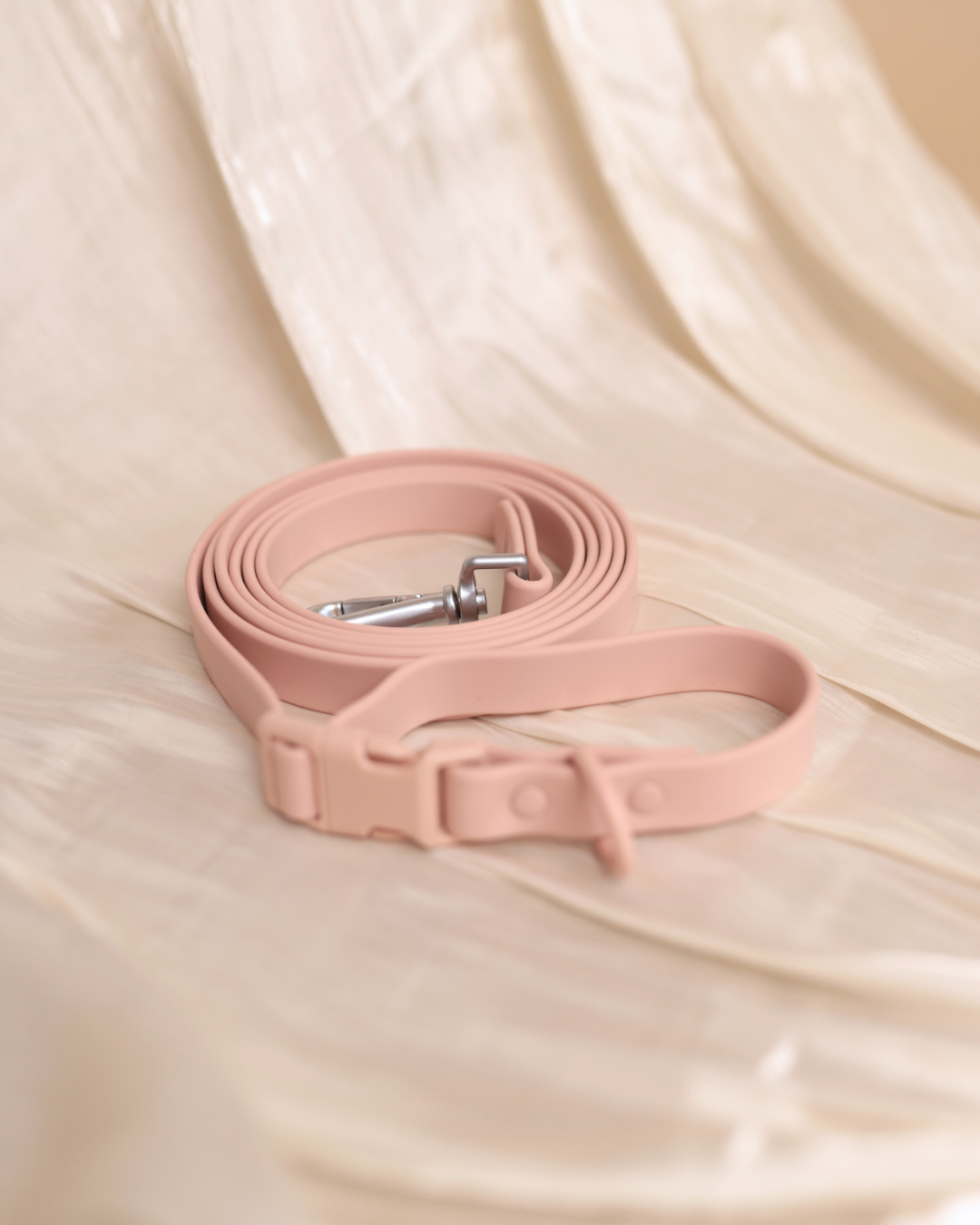 Waterproof | Hundeleine puderrosa