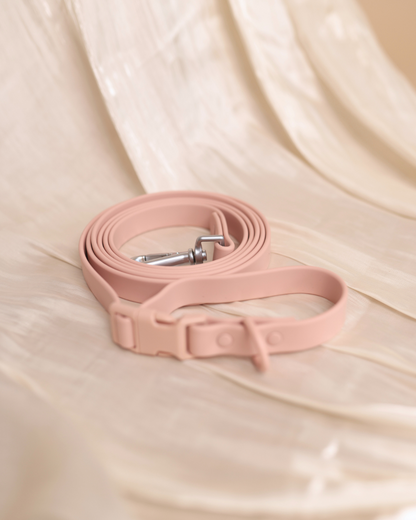 Waterproof | Hundeleine puderrosa