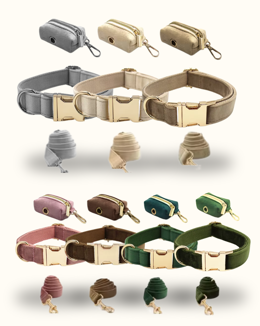 Personalisiertes Halsband | Velvet Touch